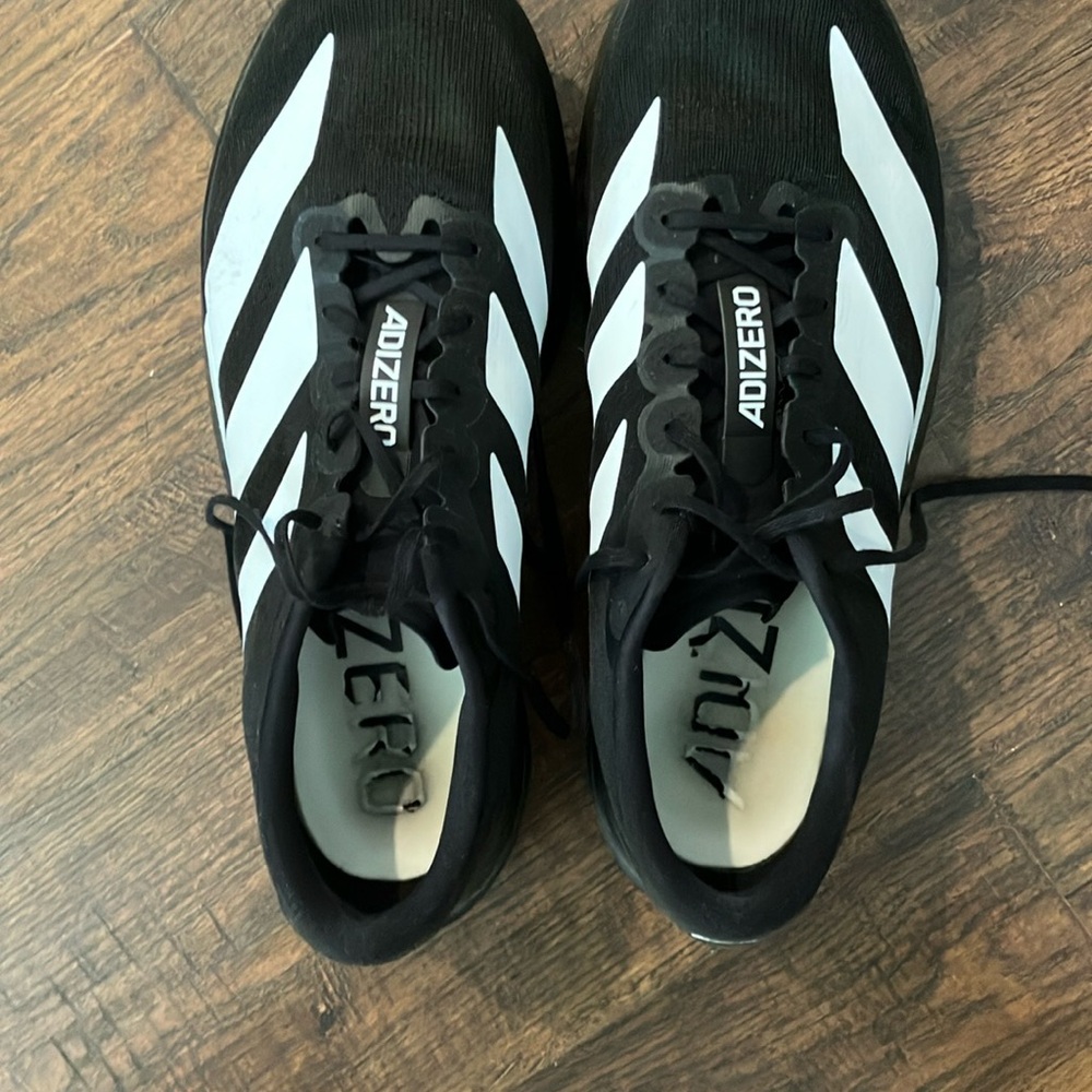 adidas Adizero EVO SL Black and White Sneakers
